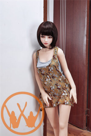 145cm TPE C-Cup Mini Sex Doll with Big Beautiful Eyes--LuLu