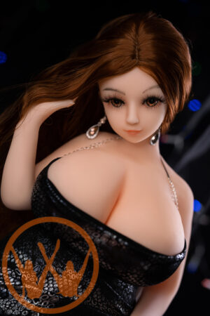 60cm TPE C-Cup Chubby Cheap Sex Doll BBW
