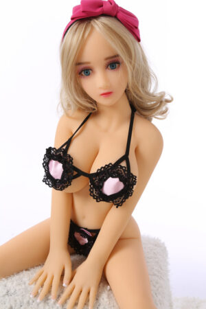 100cm/39.4 in TPE A-Cup Mini Sex Doll Cute Doll With Bikini