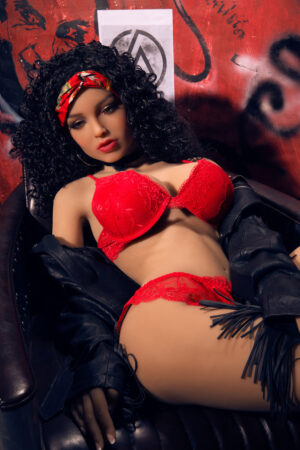 156cm/61.42 in TPE E Cup Mini Sex Doll Dashing Latin Queen