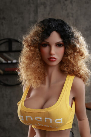 160cm/62.99 in TPE I Cup Sex Doll Curly-haired Sprinter