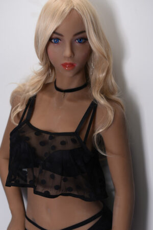 160cm/62.99 in TPE I Cup Blonde Dark Tanned Sex Doll