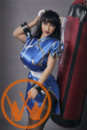 158cm/62.2 in TPE H-Cup A Sexy Muscular Boxing Babe Sex Doll -- Mika