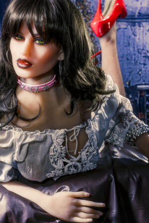 168cm/66.1 in TPE D-Cup Dark-Lipped Seductress Sex Doll -- Ashley