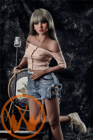 150cm/4ft11 TPE C-Cup Tanned Sex Doll Rock Singer--Lora