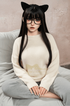 Personalized Realistic Dolls Offering Sultry And Seductive Looks 165CM F Cup Black Long Straight Hair