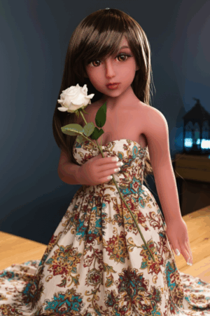 Charming Petite Love Doll 70CM All In One Brown Haired Design